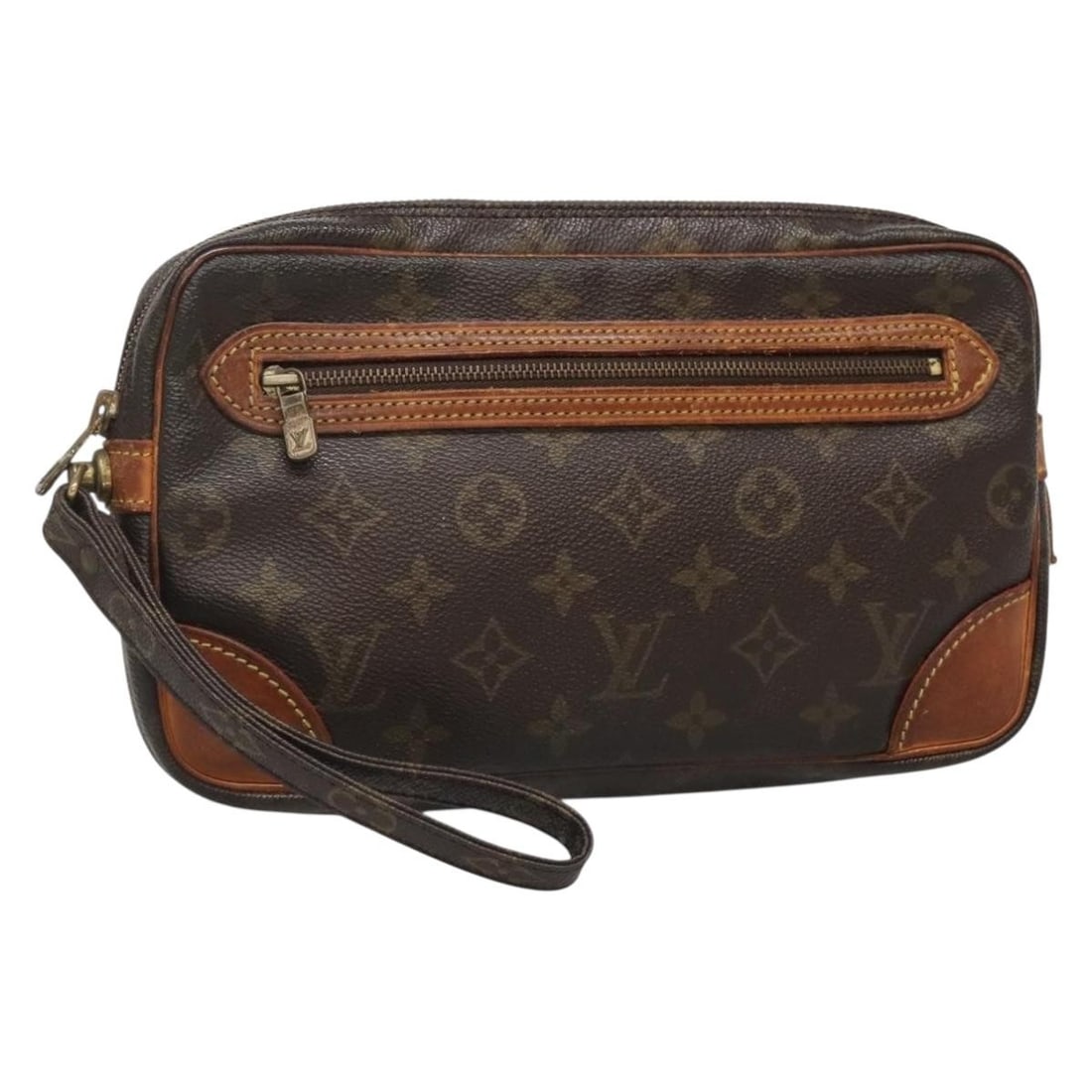 Louis Vuitton Marly Dragonne GM monogram canvas clutch M51825: Louis Vuitton Marly Dragonne GM monogram canvas clutch M51825 This LOUIS VUITTON Monogram Marly Dragonne GM Clutch Bag is crafted from the brand's signature monogram canvas and designed for women. Mad