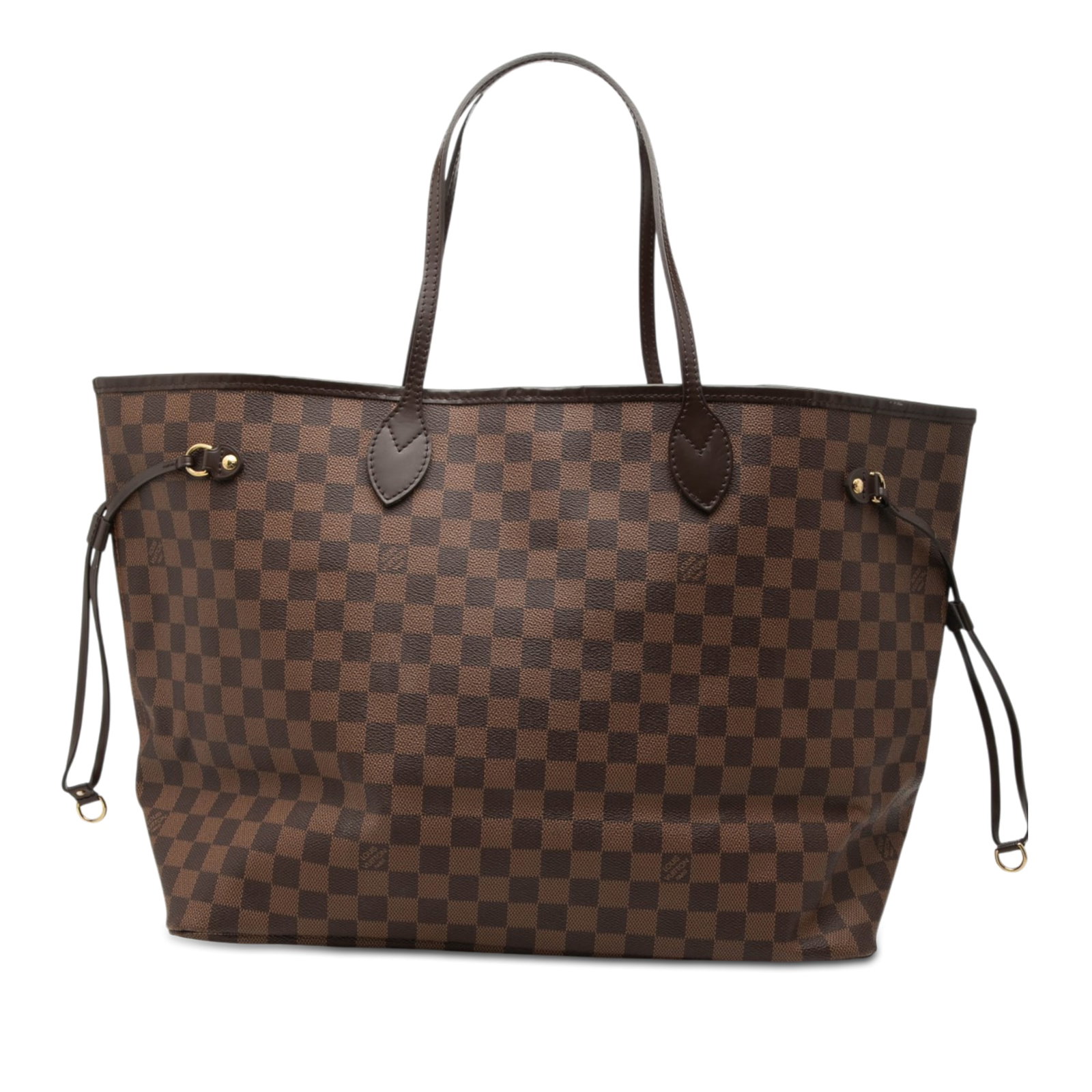 Louis Vuitton Neverfull GM Damier Ebene Tote Brown (1 of 7)