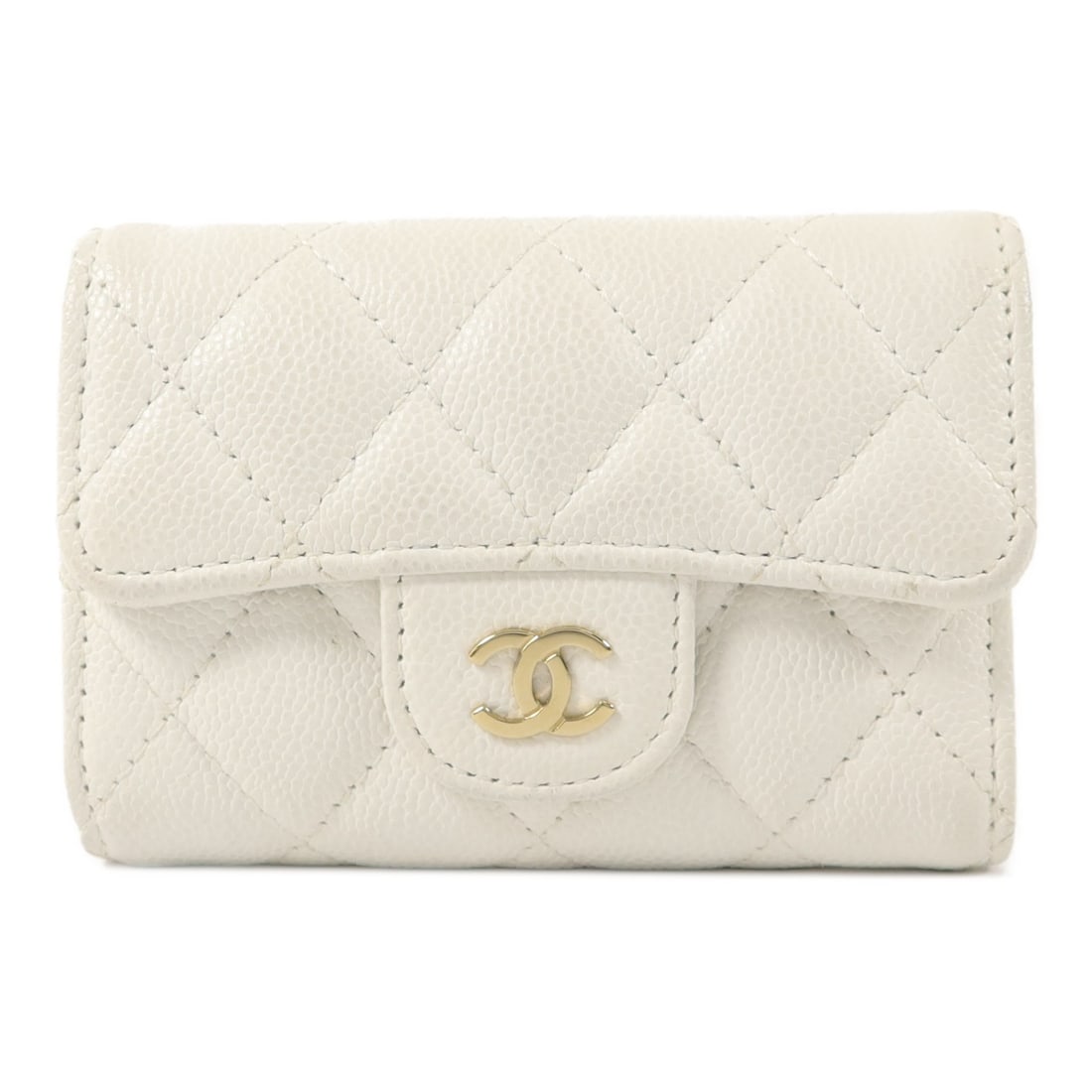 CHANEL Classic CC key holder white calfskin GHW AP0222: CHANEL Classic CC key holder white calfskin GHW AP0222 This CHANEL Classic Key Holder features the iconic CC design and is crafted from white calfskin leather. Designed for women, it offers a stylish 