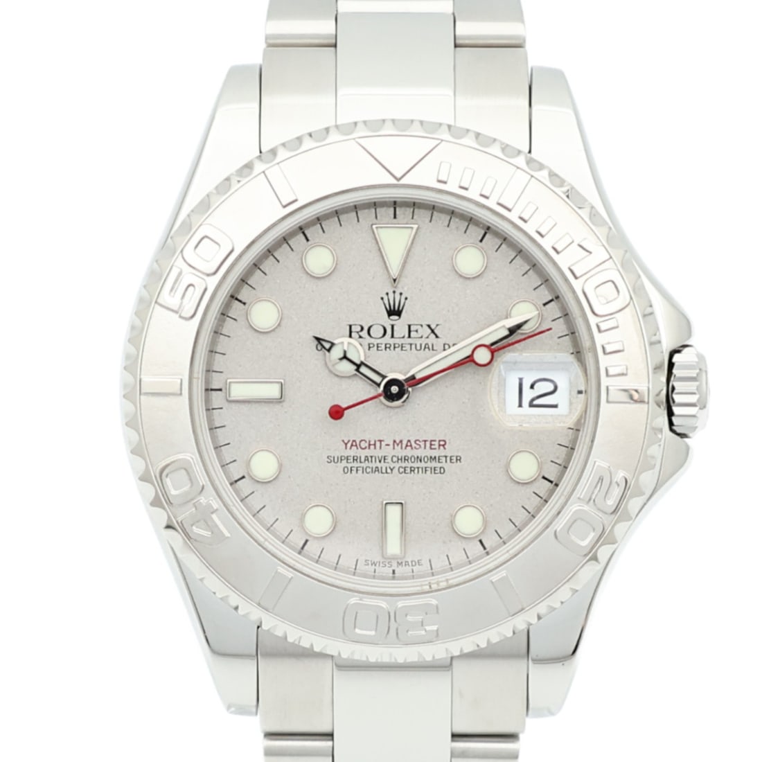 Rolex Yacht Master 168622 Automatic Silver Stainless Steel Watch (1 of 11)