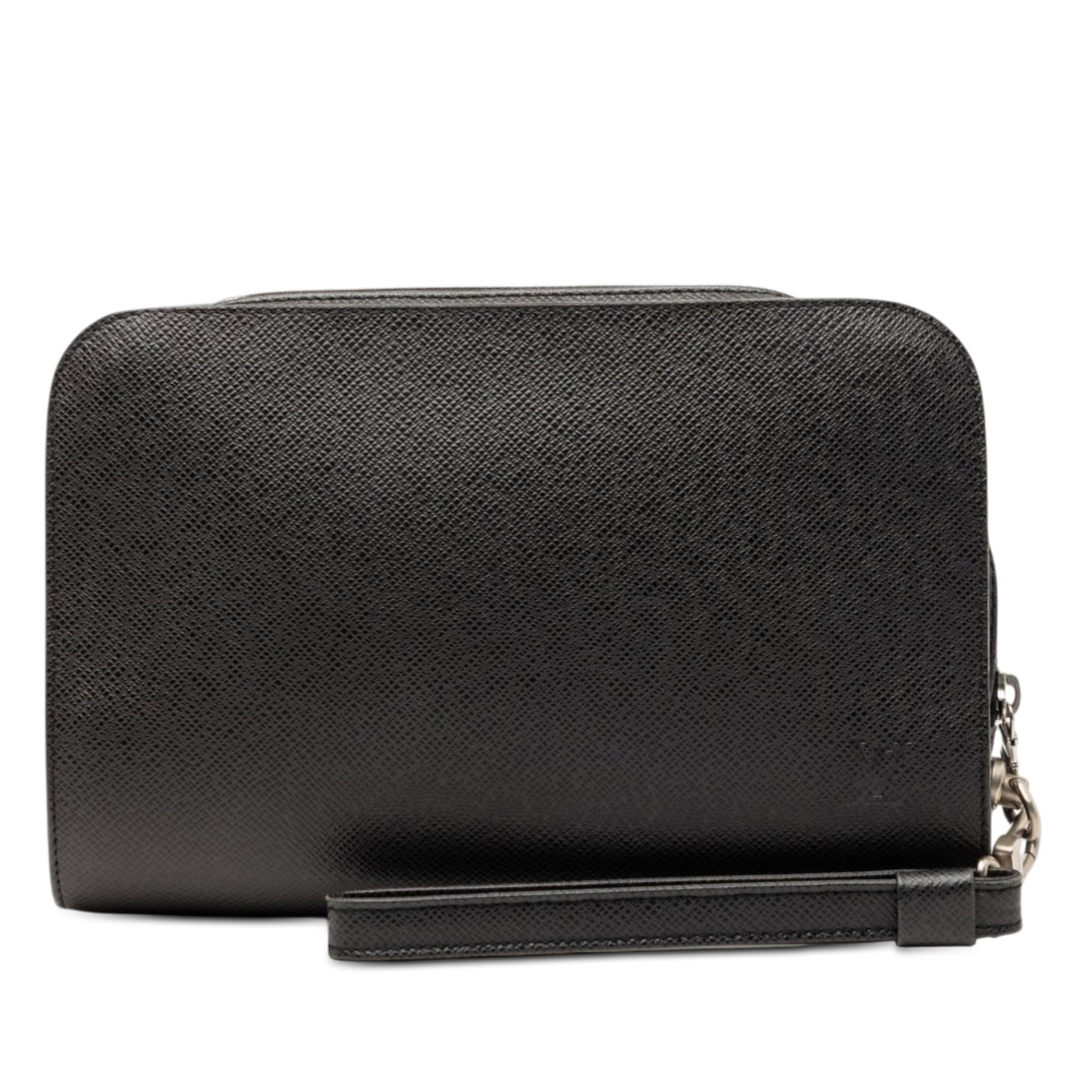 Louis Vuitton Baikal black taiga leather clutch (1 of 7)