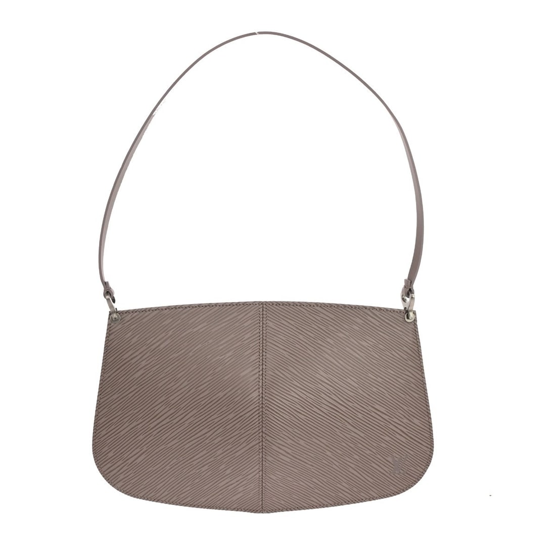 Louis Vuitton Epi Leather Purple Pochette Demi Lune Handbag (1 of 9)