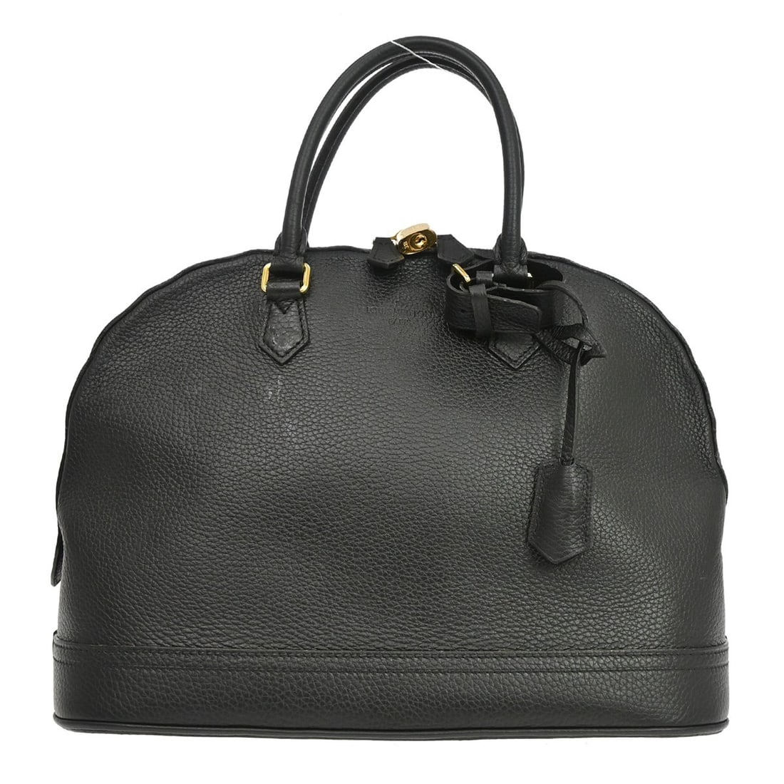 Louis Vuitton Alma Parnassea Black Taurillon Leather Handbag (1 of 11)