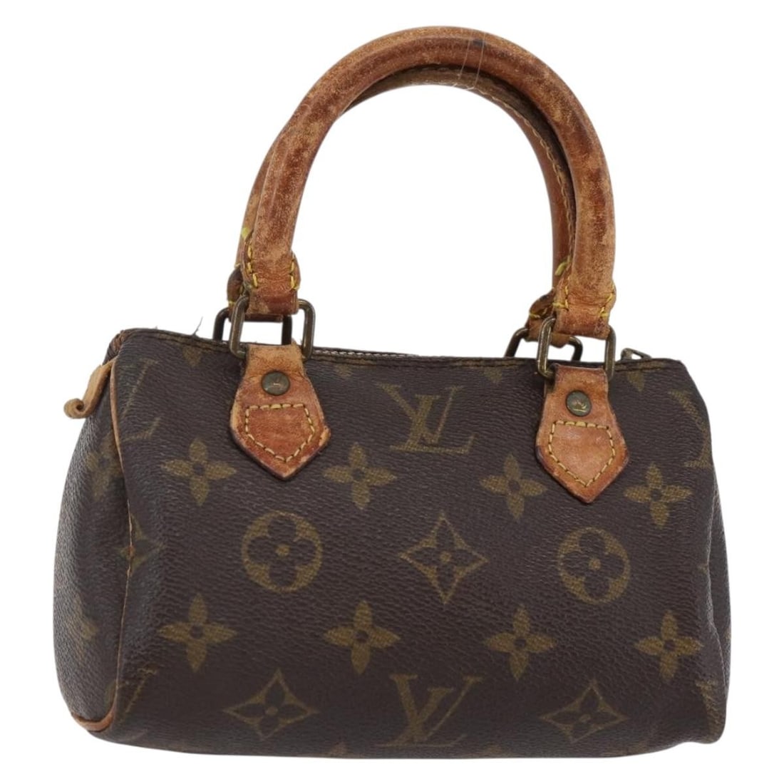 LOUIS VUITTON Monogram Mini Speedy Hand Bag M41534 Auth (1 of 18)