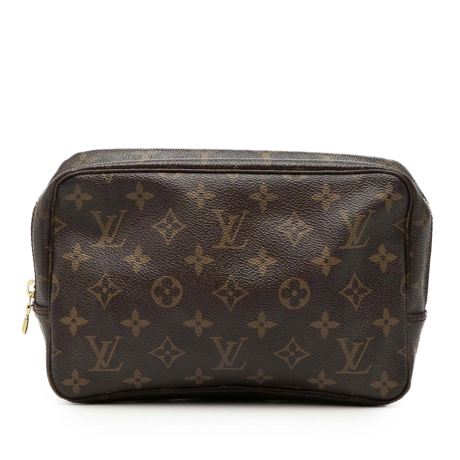 Louis Vuitton Trousse Toilette 23 Monogram Canvas Zip Pouch: Louis Vuitton Trousse Toilette 23 Monogram Canvas Zip Pouch This Louis Vuitton Monogram Trousse Toilette 23 features the iconic monogram canvas exterior, a top zip closure, and an interior slip pocket