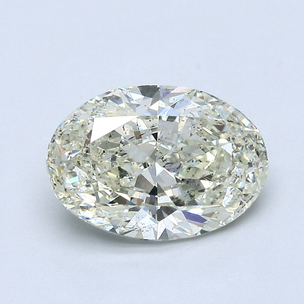 Loose Diamond - OVAL 2.5ct L SI2: Loose Diamond - OVAL 2.5ct L SI2 Source: Natural Mined Diamond Shape: OVAL Carats: 2.5 Color: L Clarity: SI2 Certification: GIA Condition: Pre-Owned PLEASE NOTE: Framed, Large, or heavy items do not h