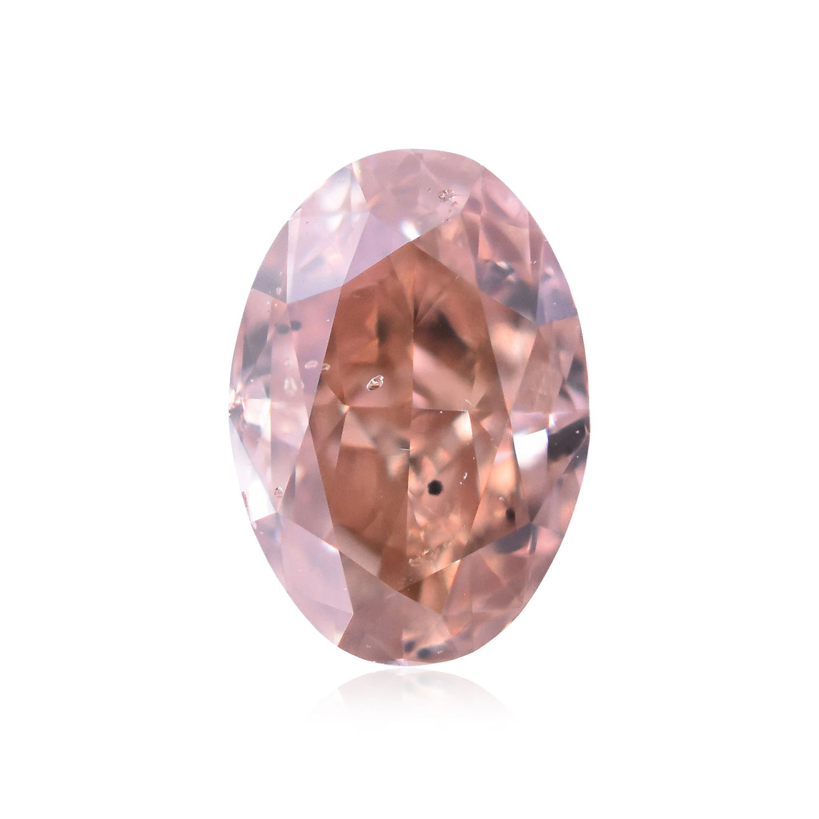 Loose Diamond - OVAL 0.27ct Fancy Brown Pink SI2: Loose Diamond - OVAL 0.27ct Fancy Brown Pink SI2 Source: Natural Shape: OVAL Carats: 0.27 Color: Fancy Brown Pink Certification: GIA Video: