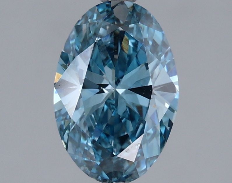 Loose Diamond - OVAL 1.0ct Blue VS2: Loose Diamond - OVAL 1.0ct Blue VS2 Source: This is a real non-mined Diamond that has been grown in a lab Shape: OVAL Carats: 1.0 Color: Blue Certification: NONE Video: Video Link PLEASE NOTE: