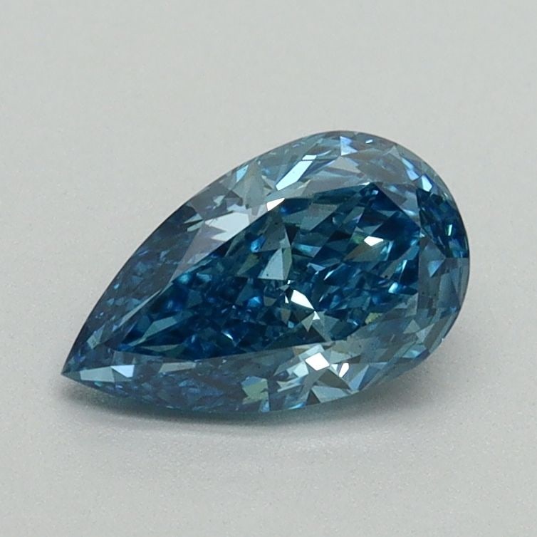 Loose Diamond - PEAR 0.81ct Fancy Vivid Blue VS2 (1 of 1)
