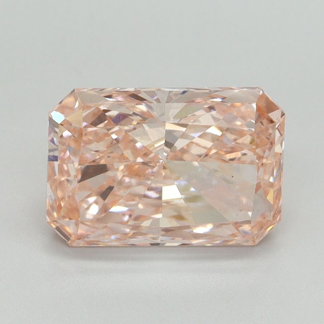 Loose Diamond - RADIANT 3.08ct Fancy Vivid Pink VS2 (1 of 1)