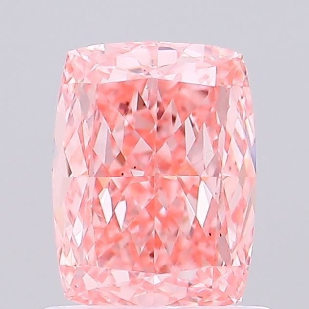 Loose Diamond - CUSHION MODIFIED 1.02ct Fancy Vivid Pink VS1: Loose Diamond - CUSHION MODIFIED 1.02ct Fancy Vivid Pink VS1 Source: This is a real non-mined Diamond that has been grown in a lab Shape: CUSHION MODIFIED Carats: 1.02 Color: Fancy Vivid Pink Certific