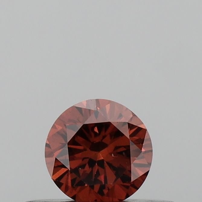Loose Diamond - ROUND 0.21ct Fancy Deep Orange VS2 (1 of 1)