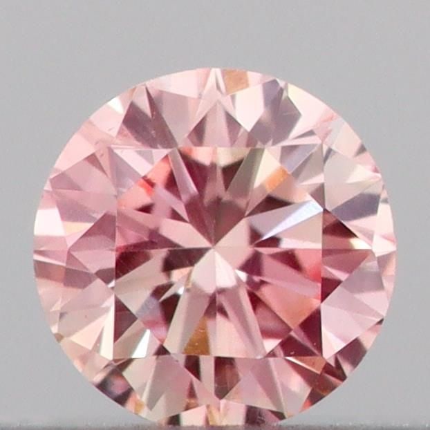 Loose Diamond - ROUND 0.11ct Fancy Pink VS1: Loose Diamond - ROUND 0.11ct Fancy Pink VS1 Source: This is a real non-mined Diamond that has been grown in a lab Shape: ROUND Carats: 0.11 Color: Fancy Pink Certification: IGI Video: