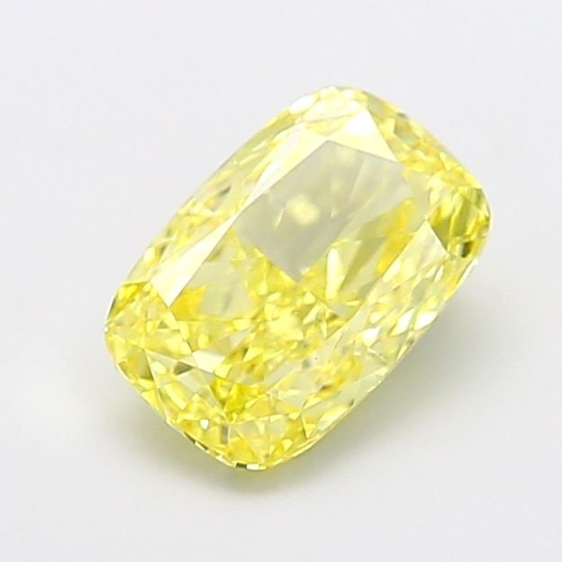 Loose Diamond - CUSHION MODIFIED 2.03ct Fancy Intense Yellow VS1 (1 of 1)