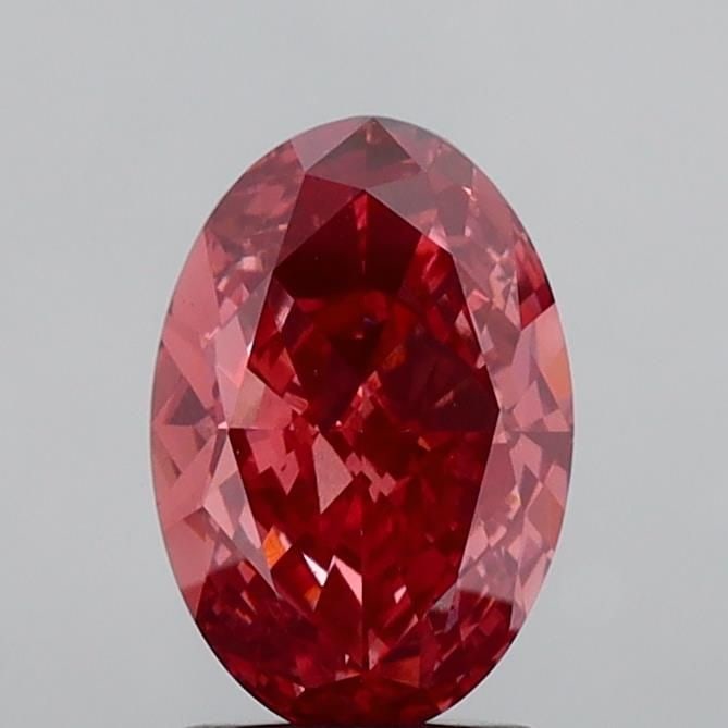 Loose Diamond - OVAL 3.18ct Fancy Vivid Brownish Pink VS1: Loose Diamond - OVAL 3.18ct Fancy Vivid Brownish Pink VS1 Source: This is a real non-mined Diamond that has been grown in a lab Shape: OVAL Carats: 3.18 Color: Fancy Vivid Brownish Pink