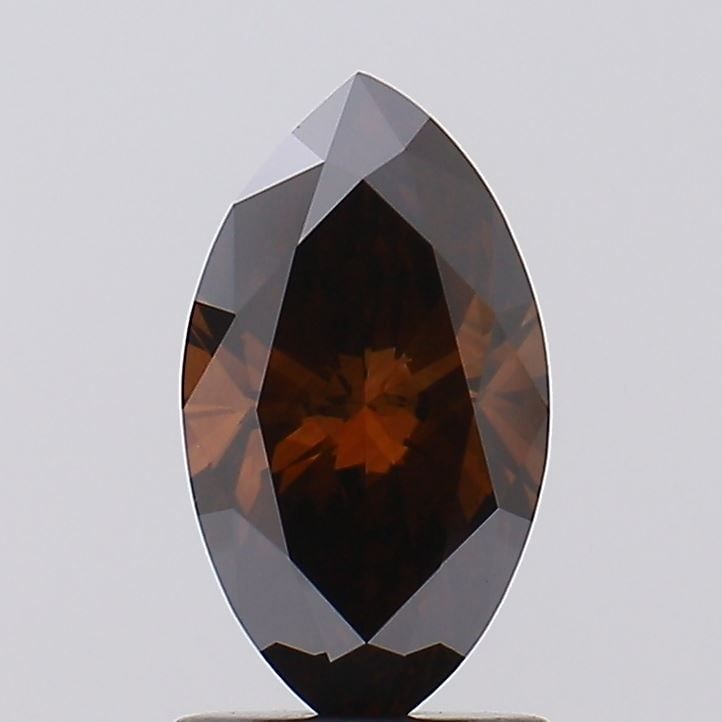 Loose Diamond - MARQUISE 1.45ct Fancy Deep Brown VS1: Loose Diamond - MARQUISE 1.45ct Fancy Deep Brown VS1 Source: This is a real non-mined Diamond that has been grown in a lab Shape: MARQUISE Carats: 1.45 Color: Fancy Deep Brown Certification: NONE Vide