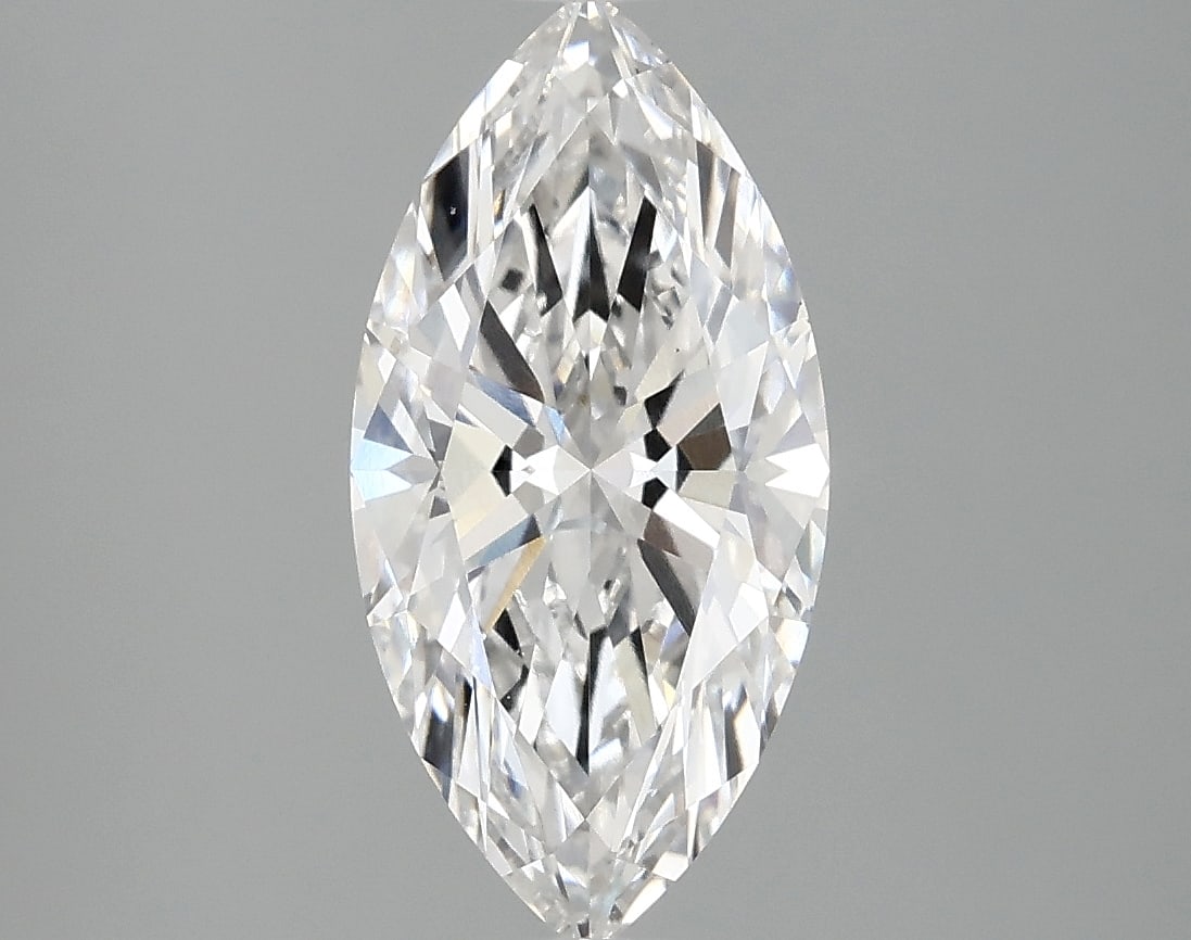 Loose Diamond - MARQUISE 2.08ct E VS1: Loose Diamond - MARQUISE 2.08ct E VS1 Source: This is a real non-mined Diamond that has been grown in a lab Shape: MARQUISE Carats: 2.08 Color: E Clarity: VS1 Certification: IGI Condition: Pre-Owned