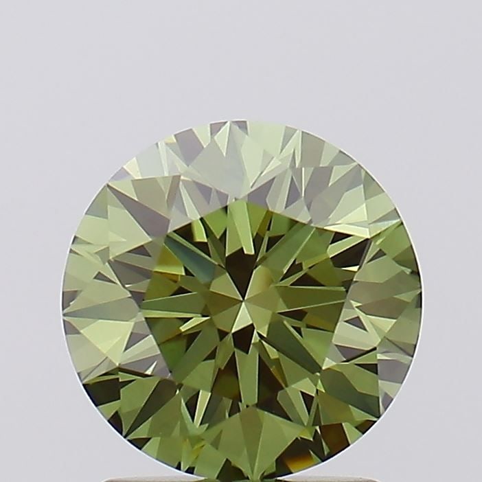 Ideal Loose Diamond - ROUND 1.57ct Fancy Vivid Green VS1: Ideal Loose Diamond - ROUND 1.57ct Fancy Vivid Green VS1 Source: This is a real non-mined Diamond that has been grown in a lab Shape: ROUND Carats: 1.57 Color: Fancy Vivid Green Certification: IGI
