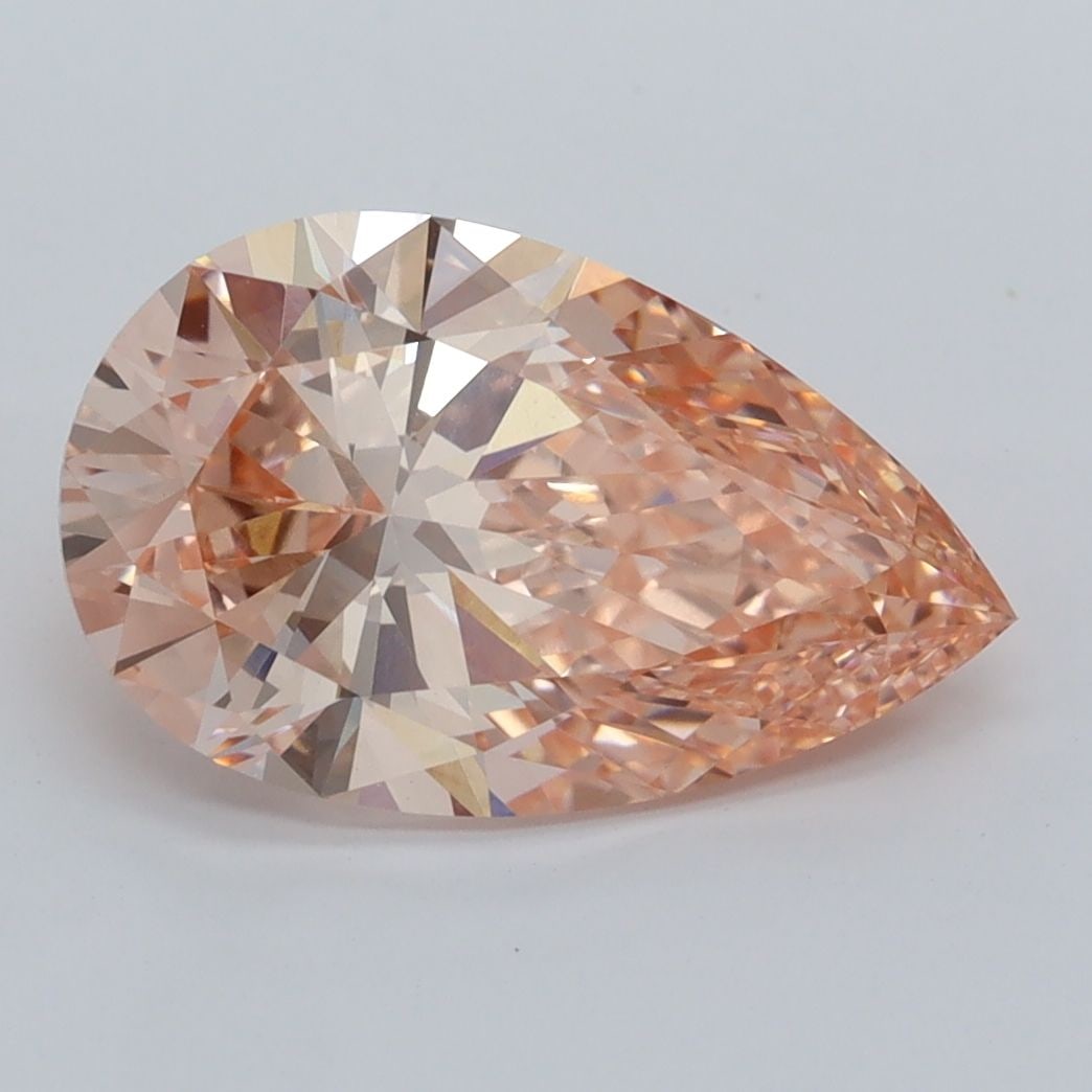 Loose Diamond - PEAR 3.0ct Fancy Vivid Pink VS1: Loose Diamond - PEAR 3.0ct Fancy Vivid Pink VS1 Source: This is a real non-mined Diamond that has been grown in a lab Shape: PEAR Carats: 3.0 Color: Fancy Vivid Pink Certification: IGI Video: