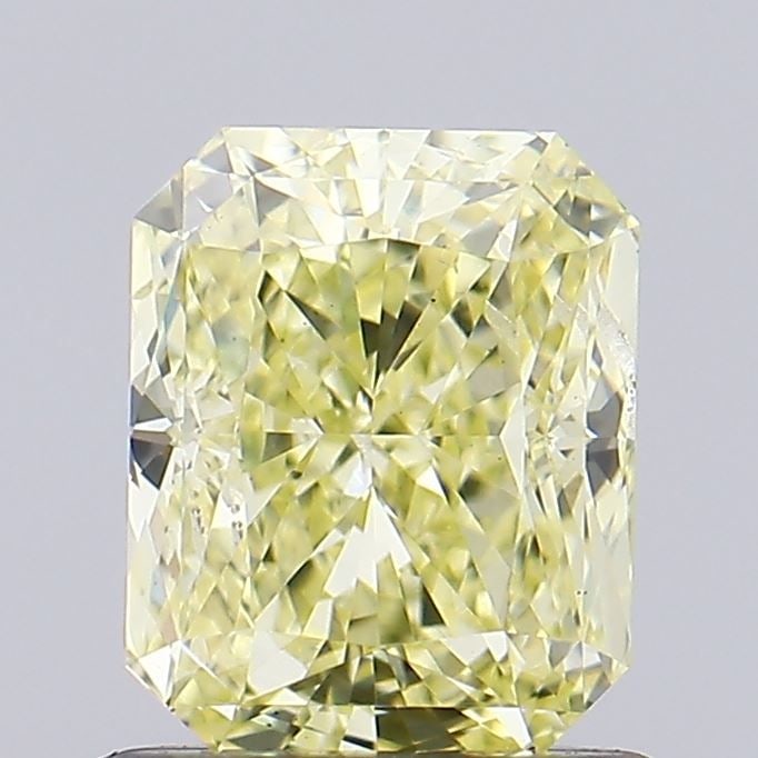Loose Diamond - RADIANT 1.0ct Fancy Intense Yellow SI2: Loose Diamond - RADIANT 1.0ct Fancy Intense Yellow SI2 Source: This is a real non-mined Diamond that has been grown in a lab Shape: RADIANT Carats: 1.0 Color: Fancy Intense Yellow Certification: IGI