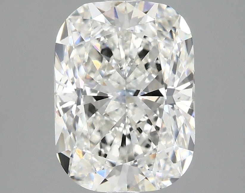 Loose Diamond - CUSHION 2.42ct F VVS2: Loose Diamond - CUSHION 2.42ct F VVS2 Source: This is a real non-mined Diamond that has been grown in a lab Shape: CUSHION Carats: 2.42 Color: F Clarity: VVS2 Certification: IGI Condition: Pre-Owned P