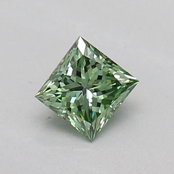 Loose Diamond - PRINCESS 0.2ct Fancy Vivid Green VS1: Loose Diamond - PRINCESS 0.2ct Fancy Vivid Green VS1 Source: This is a real non-mined Diamond that has been grown in a lab Shape: PRINCESS Carats: 0.2 Color: Fancy Vivid Green Certification: IGI Video