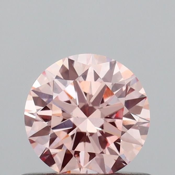 Loose Diamond - ROUND 0.55ct Fancy Intense Pink VS1: Loose Diamond - ROUND 0.55ct Fancy Intense Pink VS1 Source: This is a real non-mined Diamond that has been grown in a lab Shape: ROUND Carats: 0.55 Color: Fancy Intense Pink Certification: IGI Video: