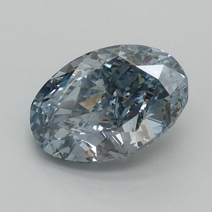 Loose Diamond - OVAL 1.01ct Fancy Vivid Blue VS1: Loose Diamond - OVAL 1.01ct Fancy Vivid Blue VS1 Source: This is a real non-mined Diamond that has been grown in a lab Shape: OVAL Carats: 1.01 Color: Fancy Vivid Blue Certification: IGI Video:
