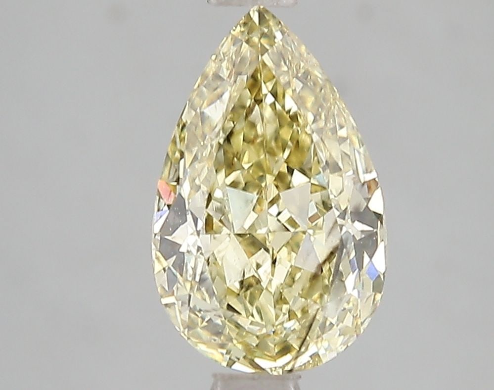 Loose Diamond - PEAR 2.02ct Fancy Intense Yellow SI1: Loose Diamond - PEAR 2.02ct Fancy Intense Yellow SI1 Source: This is a real non-mined Diamond that has been grown in a lab Shape: PEAR Carats: 2.02 Color: Fancy Intense Yellow Certification: IGI