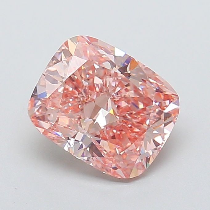 Loose Diamond - CUSHION MODIFIED 3.05ct Fancy Intense Pink VS1: Loose Diamond - CUSHION MODIFIED 3.05ct Fancy Intense Pink VS1 Source: This is a real non-mined Diamond that has been grown in a lab Shape: CUSHION MODIFIED Carats: 3.05 Color: Fancy Intense Pink