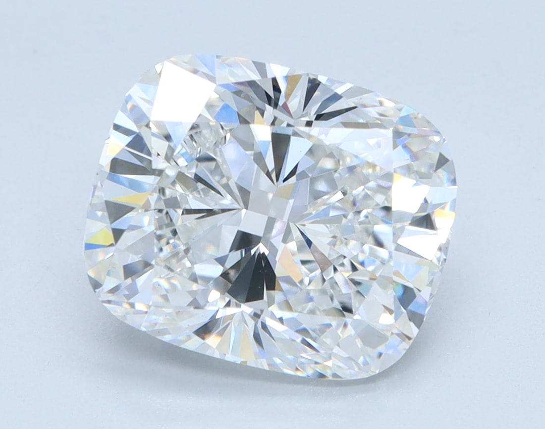 Loose Diamond - CUSHION 4.01ct D VS1: Loose Diamond - CUSHION 4.01ct D VS1 Source: This is a real non-mined Diamond that has been grown in a lab Shape: CUSHION Carats: 4.01 Color: D Clarity: VS1 Certification: IGI Condition: Pre-Owned