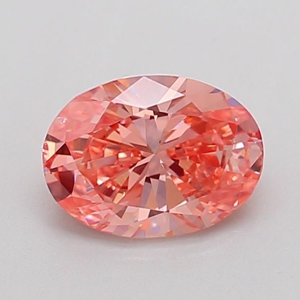 Loose Diamond - OVAL 0.98ct Fancy Vivid Pink SI1: Loose Diamond - OVAL 0.98ct Fancy Vivid Pink SI1 Source: This is a real non-mined Diamond that has been grown in a lab Shape: OVAL Carats: 0.98 Color: Fancy Vivid Pink Certification: IGI Video: