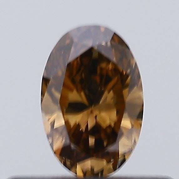 Loose Diamond - OVAL 0.26ct Fancy Brown SI1: Loose Diamond - OVAL 0.26ct Fancy Brown SI1 Source: Natural Shape: OVAL Carats: 0.26 Color: Fancy Brown Certification: NONE Video: