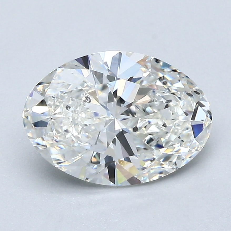 Loose Diamond - OVAL 2.02ct G SI2: Loose Diamond - OVAL 2.02ct G SI2 Source: Natural Mined Diamond Shape: OVAL Carats: 2.02 Color: G Clarity: SI2 Certification: GIA Condition: Pre-Owned PLEASE NOTE: Framed, Large, or heavy items do