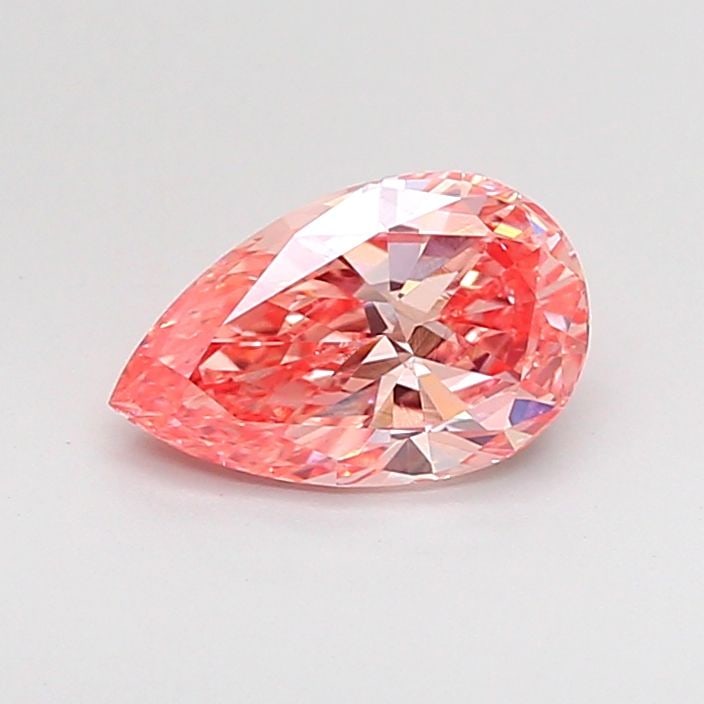 Loose Diamond - PEAR 1.05ct Fancy Vivid Pink VS1: Loose Diamond - PEAR 1.05ct Fancy Vivid Pink VS1 Source: This is a real non-mined Diamond that has been grown in a lab Shape: PEAR Carats: 1.05 Color: Fancy Vivid Pink Certification: IGI Video: Video