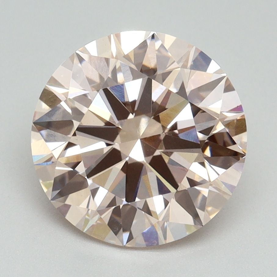 Ideal Loose Diamond - ROUND 3.19ct Fancy Pink VS1: Ideal Loose Diamond - ROUND 3.19ct Fancy Pink VS1 Source: This is a real non-mined Diamond that has been grown in a lab Shape: ROUND Carats: 3.19 Color: Fancy Pink Certification: IGI Video:
