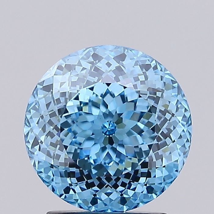 Loose Diamond - ROUND 2.63ct Fancy Vivid Blue VS1: Loose Diamond - ROUND 2.63ct Fancy Vivid Blue VS1 Source: This is a real non-mined Diamond that has been grown in a lab Shape: ROUND Carats: 2.63 Color: Fancy Vivid Blue Certification: IGI Video: