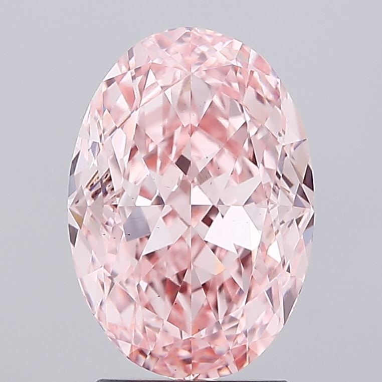 Loose Diamond - OVAL 3.15ct Fancy Vivid Pink VS1: Loose Diamond - OVAL 3.15ct Fancy Vivid Pink VS1 Source: This is a real non-mined Diamond that has been grown in a lab Shape: OVAL Carats: 3.15 Color: Fancy Vivid Pink Certification: IGI Video: