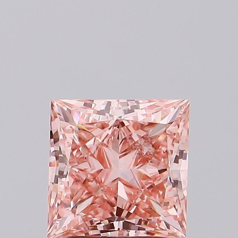 Loose Diamond - PRINCESS 3.01ct Fancy Vivid Pink VS1: Loose Diamond - PRINCESS 3.01ct Fancy Vivid Pink VS1 Source: This is a real non-mined Diamond that has been grown in a lab Shape: PRINCESS Carats: 3.01 Color: Fancy Vivid Pink Certification: IGI