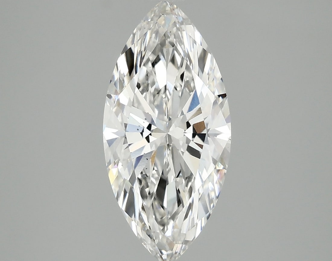 Loose Diamond - MARQUISE 2.2ct F VS2: Loose Diamond - MARQUISE 2.2ct F VS2 Source: This is a real non-mined Diamond that has been grown in a lab Shape: MARQUISE Carats: 2.2 Color: F Clarity: VS2 Certification: IGI Condition: Pre-Owned