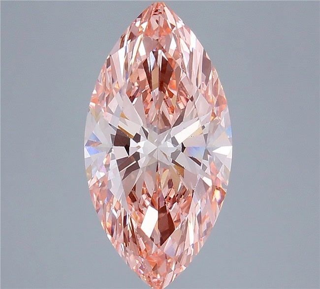 Loose Diamond - MARQUISE 5.01ct Fancy Vivid Pink VS1: Loose Diamond - MARQUISE 5.01ct Fancy Vivid Pink VS1 Source: This is a real non-mined Diamond that has been grown in a lab Shape: MARQUISE Carats: 5.01 Color: Fancy Vivid Pink Certification: IGI