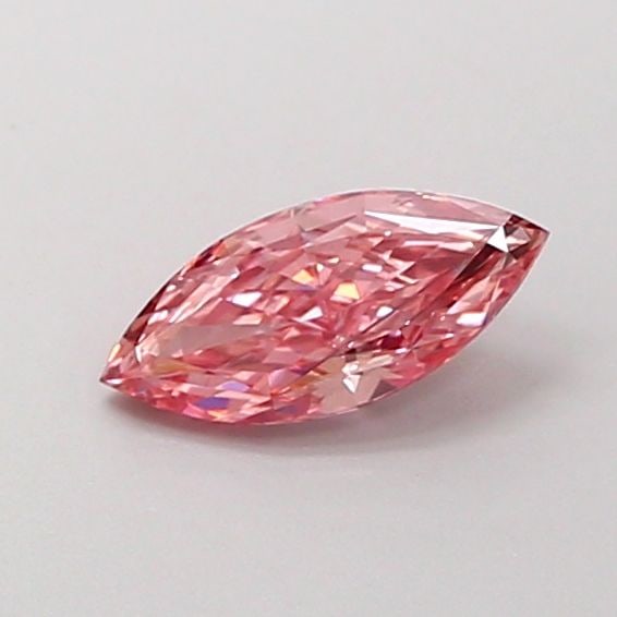 Loose Diamond - MARQUISE 0.5ct Fancy Vivid Pink VS1: Loose Diamond - MARQUISE 0.5ct Fancy Vivid Pink VS1 Source: This is a real non-mined Diamond that has been grown in a lab Shape: MARQUISE Carats: 0.5 Color: Fancy Vivid Pink Certification: NONE