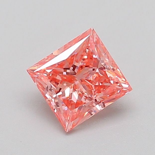 Loose Diamond - PRINCESS 0.78ct Fancy Vivid Pink SI1: Loose Diamond - PRINCESS 0.78ct Fancy Vivid Pink SI1 Source: This is a real non-mined Diamond that has been grown in a lab Shape: PRINCESS Carats: 0.78 Color: Fancy Vivid Pink Certification: IGI