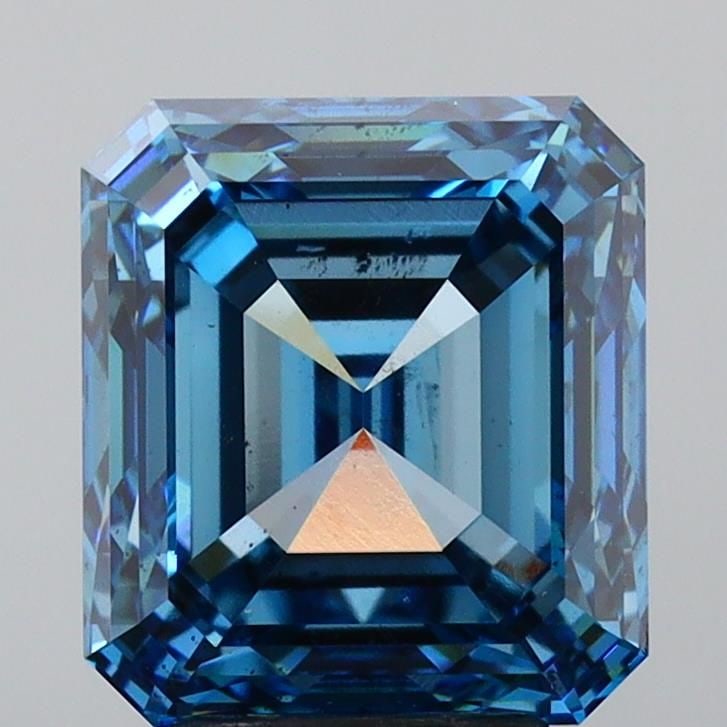 Loose Diamond - EMERALD 5.03ct Fancy Vivid Blue SI1 (1 of 1)