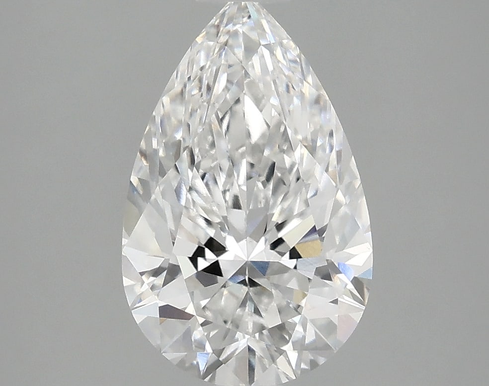 Loose Diamond - PEAR 2.33ct D VVS2: Loose Diamond - PEAR 2.33ct D VVS2 Source: This is a real non-mined Diamond that has been grown in a lab Shape: PEAR Carats: 2.33 Color: D Clarity: VVS2 Certification: IGI Condition: Pre-Owned PLEASE 