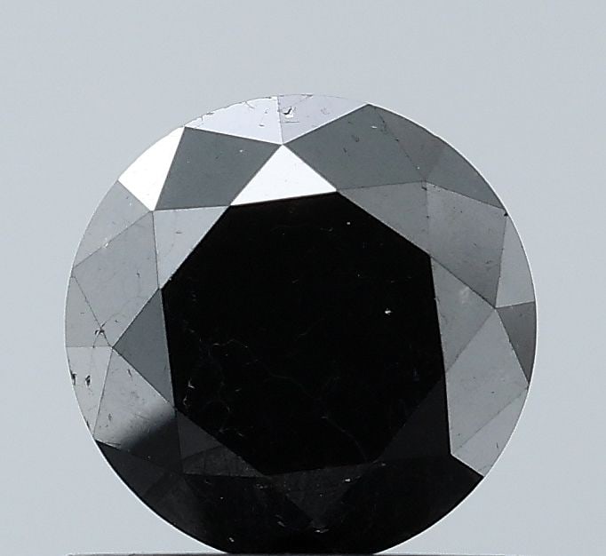 Loose Diamond - ROUND 0.86ct Fancy Black VS2: Loose Diamond - ROUND 0.86ct Fancy Black VS2 Source: Natural Shape: ROUND Carats: 0.86 Color: Fancy Black Certification: NONE Video: Video Link PLEASE NOTE: Framed, Large, or heavy items do not have