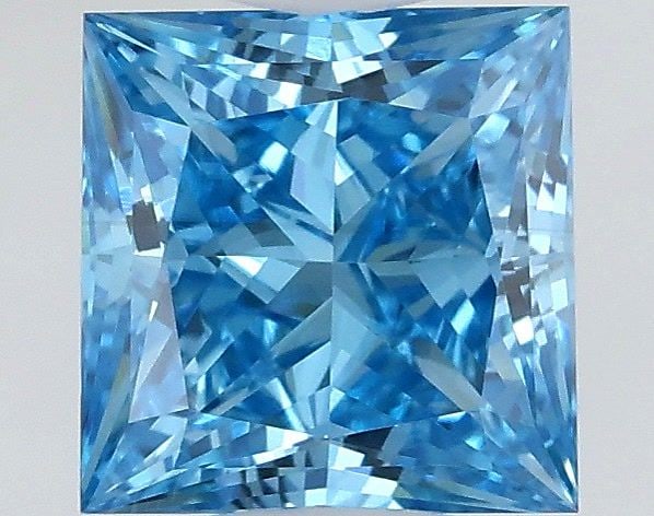 Loose Diamond - PRINCESS 0.98ct Fancy Vivid Blue VS1: Loose Diamond - PRINCESS 0.98ct Fancy Vivid Blue VS1 Source: This is a real non-mined Diamond that has been grown in a lab Shape: PRINCESS Carats: 0.98 Color: Fancy Vivid Blue Certification: IGI