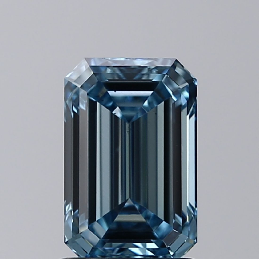 Loose Diamond - EMERALD 1.51ct Fancy Intense Blue VS2 (1 of 1)
