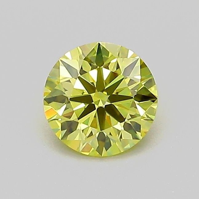 Ideal Loose Diamond - ROUND 0.55ct Fancy Intense Yellow VS1: Ideal Loose Diamond - ROUND 0.55ct Fancy Intense Yellow VS1 Source: This is a real non-mined Diamond that has been grown in a lab Shape: ROUND Carats: 0.55 Color: Fancy Intense Yellow Certification: