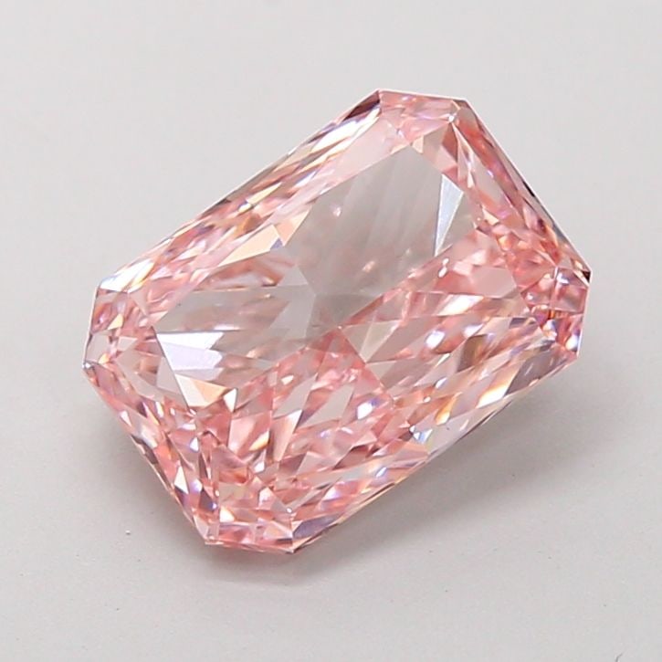 Loose Diamond - RADIANT 3.03ct Fancy Intense Pink VS1: Loose Diamond - RADIANT 3.03ct Fancy Intense Pink VS1 Source: This is a real non-mined Diamond that has been grown in a lab Shape: RADIANT Carats: 3.03 Color: Fancy Intense Pink Certification: IGI